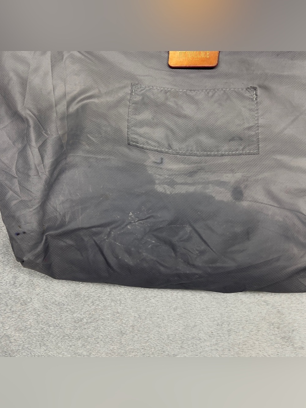 MZ Wallace Metro Convertible Backpack Tote Black Quilted Nylon Shoulder Bag - Picture 10 of 12